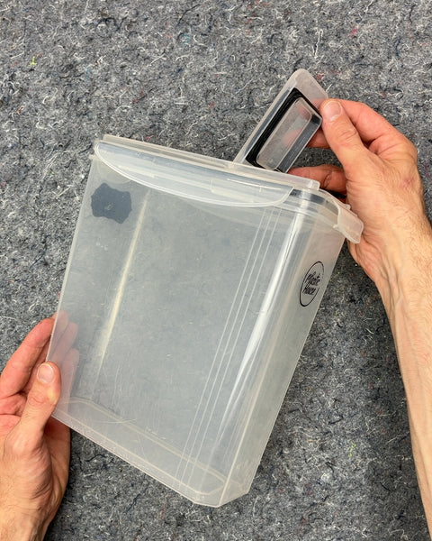 Plastic House Clear Food Storage Container