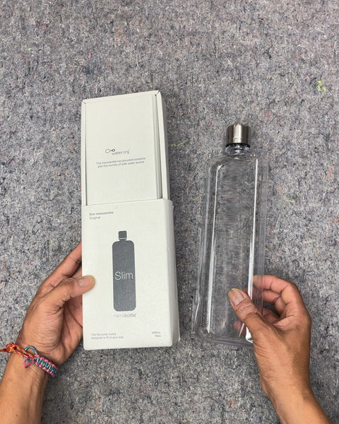 Memobottle Slim Water Bottle