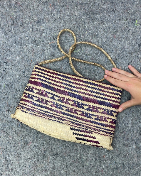 Woven Straw Shoulder Bag