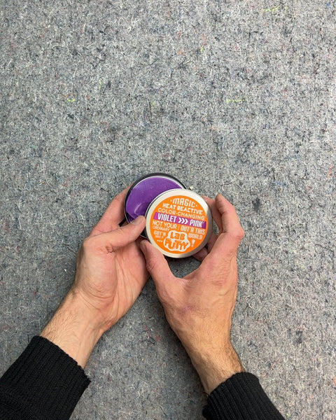 Crazy Aaron's Magic Heat Sensitive Violet to Pink Putty
