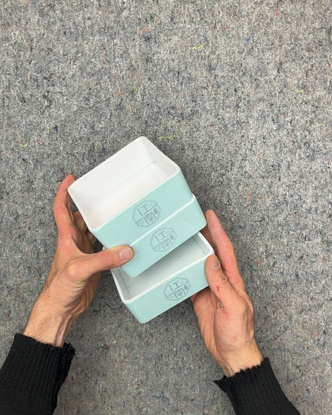 3 Stackable Storage Trays