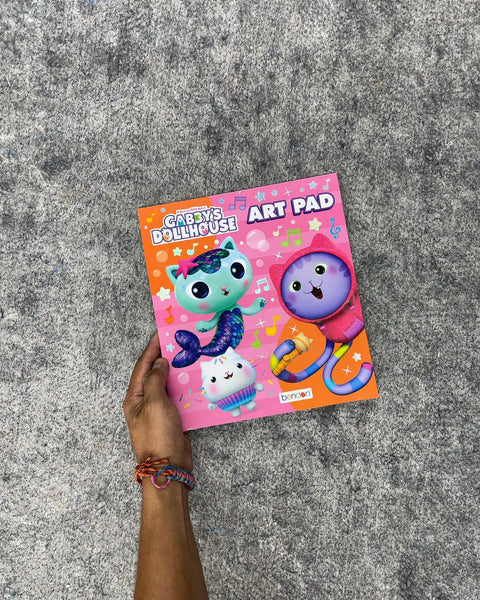 Bendon Gabby's Dollhouse Art Pad Coloring Book