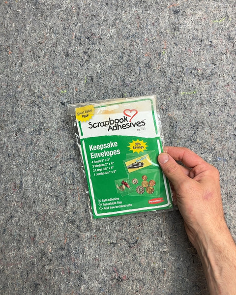 Scrapbook Adhesives Keepsake Envelopes