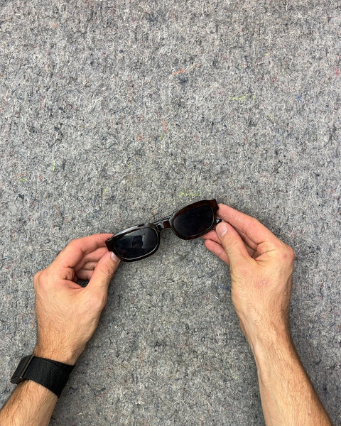 Cool Dark Tortoiseshell Frame Sunglasses Frame Sunglasses