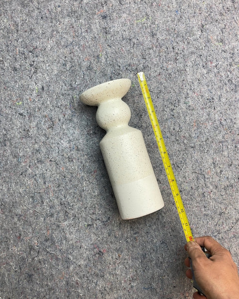 Bigger Speckled Ceramic Candle Holder