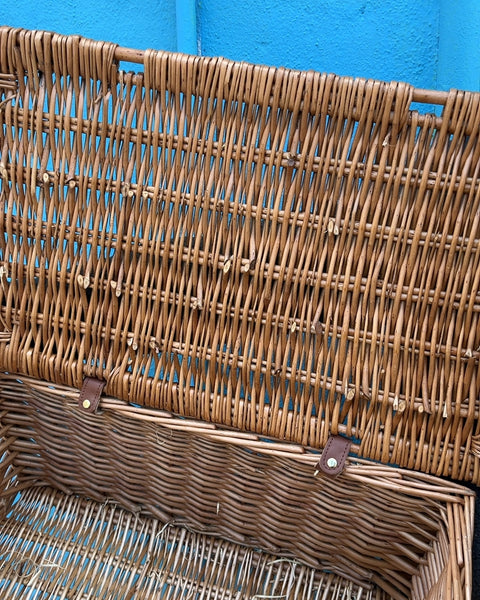 Fortnum & Mason Wicker Picnic Hamper, 30x20x10”