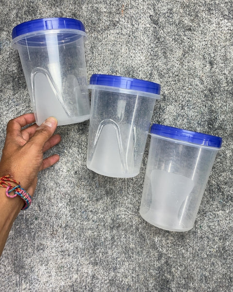 Ziplock Plastic Food Storage Containers