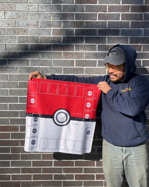 2-player Pokémon Trading Card Game Playmat