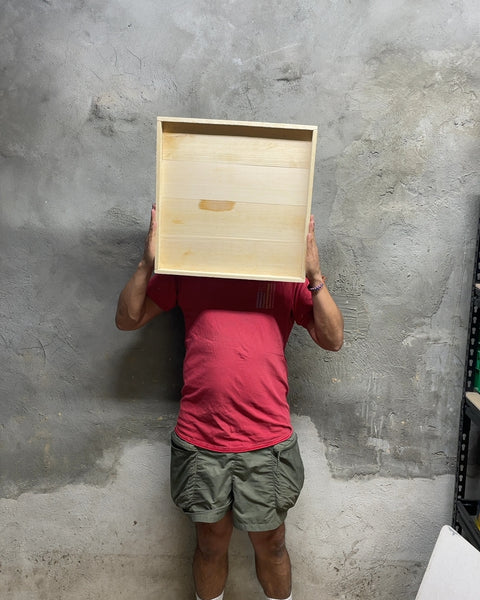 Wooden Tray, 17x17"