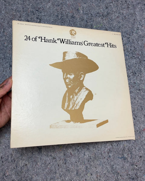 Hank Williams Greatest Hits LP