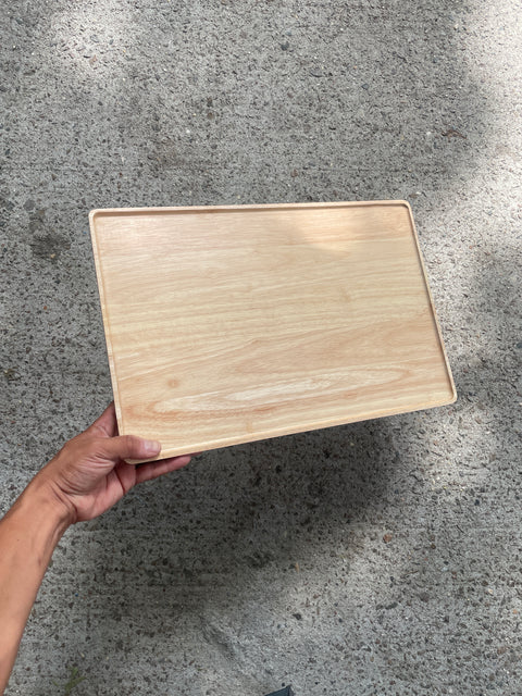 Elegant Wooden Utensil Tray