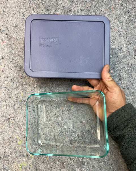 Pyrex Glass Storage Container with Lid