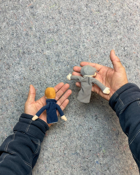 Unemployed Philosophers Finger Puppets