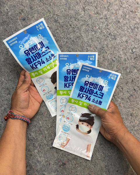 Kids KF94 Face Masks, 3 Pack