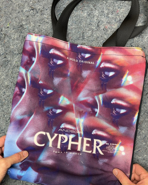 Cypher Hulu Original Series Tote Bag
