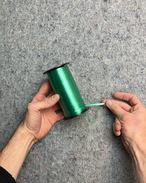 Green Curling Ribbon Spool