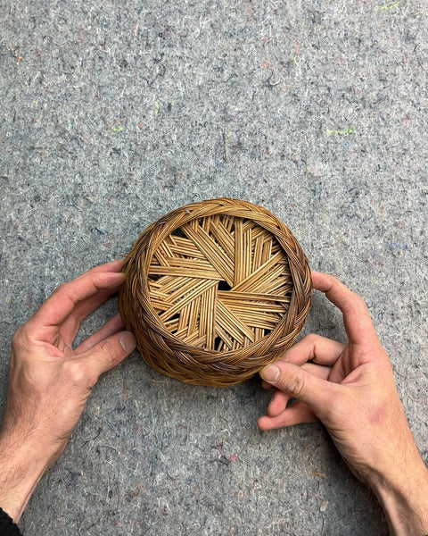 Small Woven Rattan Basket