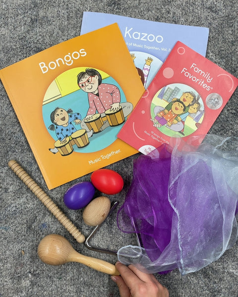 Music Together Kids Instrument and Book Set