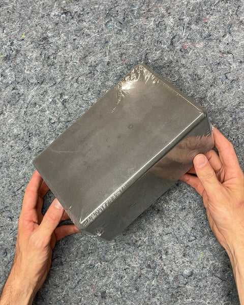 Brand New Gray Yoga Block
