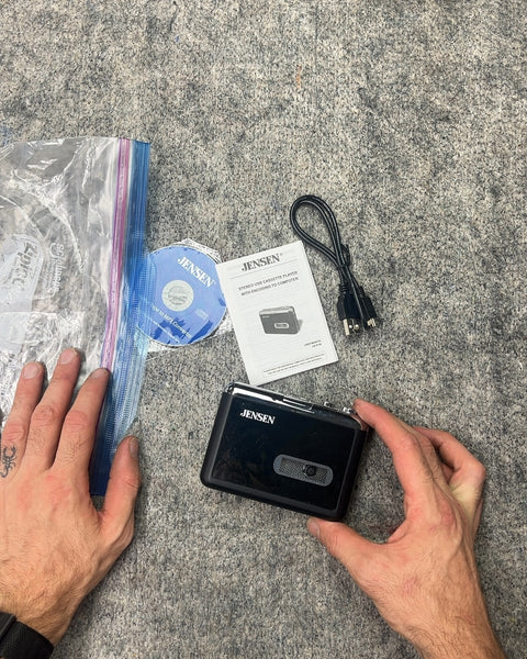 Jensen Stereo USB Cassette Player