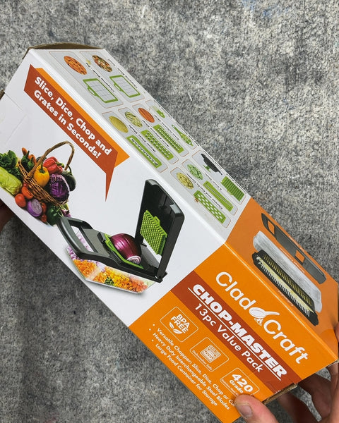 Brand New Clad Craft Chop-Master 13-Piece