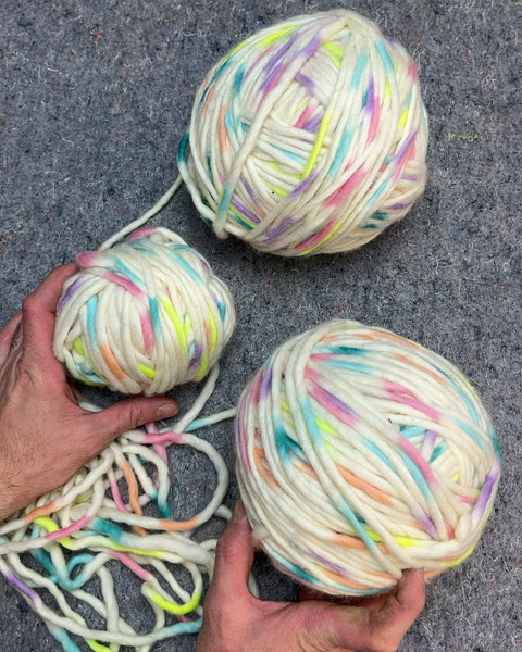 Yarn Balls, Multi-Color