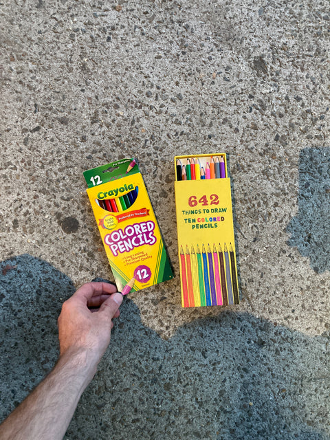 Enough Colored Pencils For You To Draw Quite A Few Rainbows