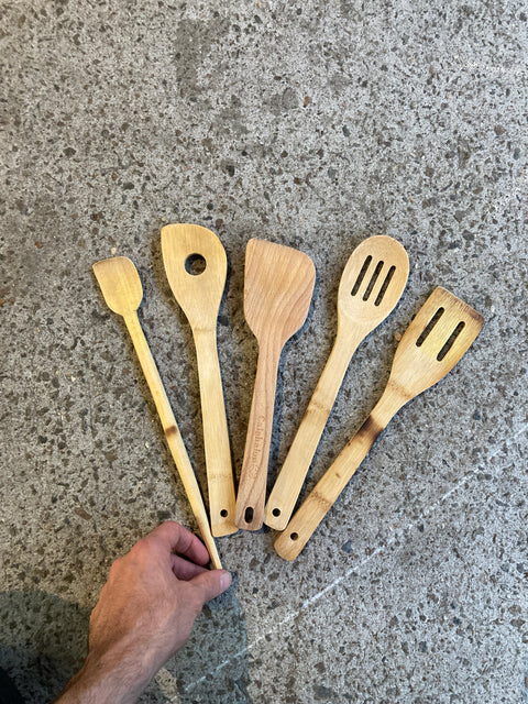 Five Useful Bamboo Kitchen Utensils