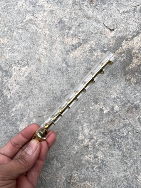 7Pipe Twisty Glass Blunt