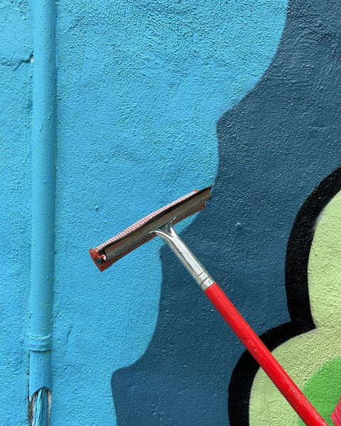 Red Handle Window Squeegee