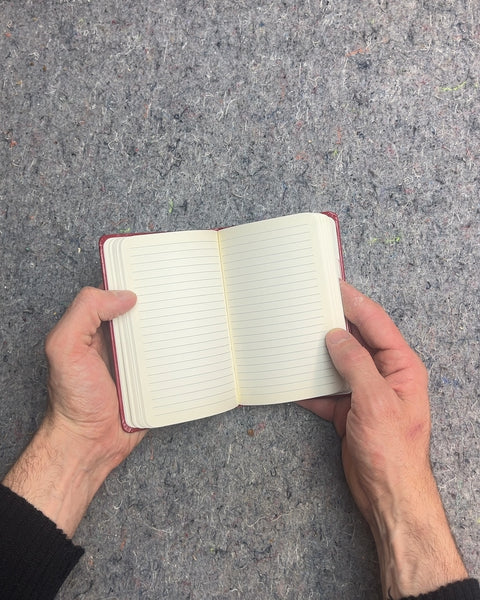 The New York Review Of Book Mini Leather Ruled Notebook