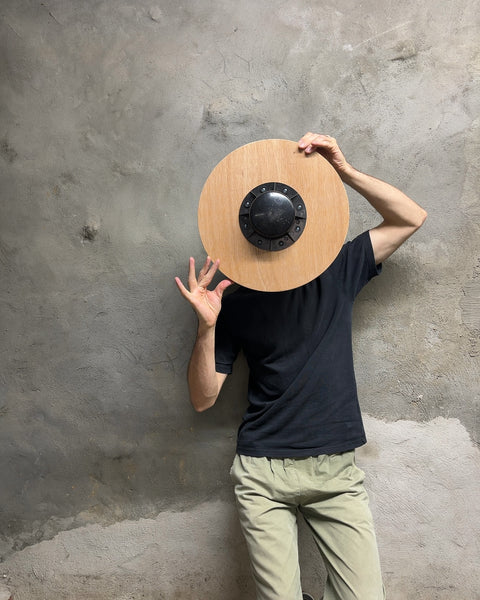 Wooden Round Balance Board Wobble Board, 16"
