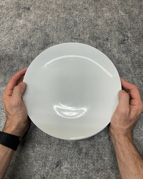 Gibson White Dinner Plates, Set of 4