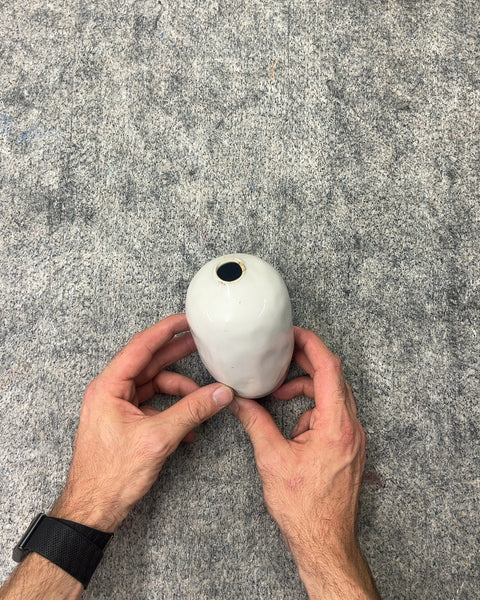 Sexy White Bud Ceramic Vase