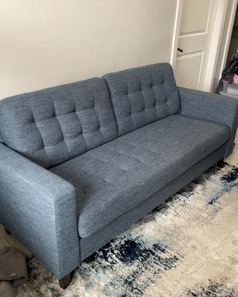 Mayview Carraway Upholstered Sofa, 30x72x35”