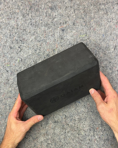 Gaiam Black Yoga Block