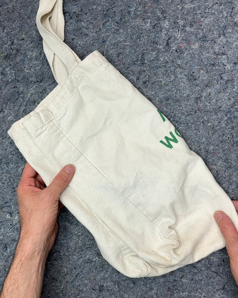 Man Woman Canvas Tote Bag