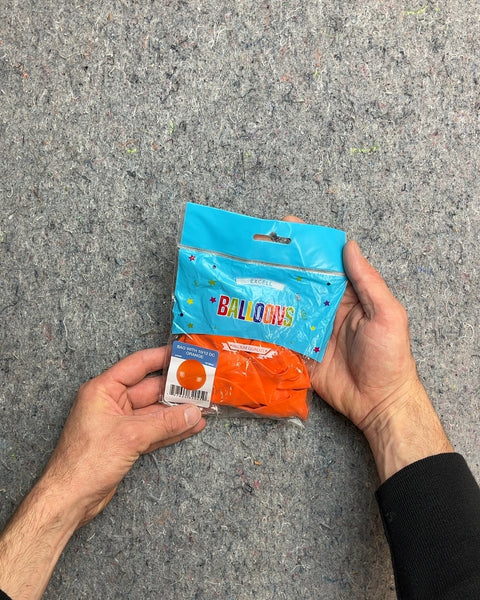 Orange Balloons Party Pack