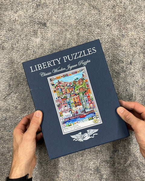 Liberty Puzzles Portofino Classic Wooden Jigsaw Puzzle, 607 Pieces