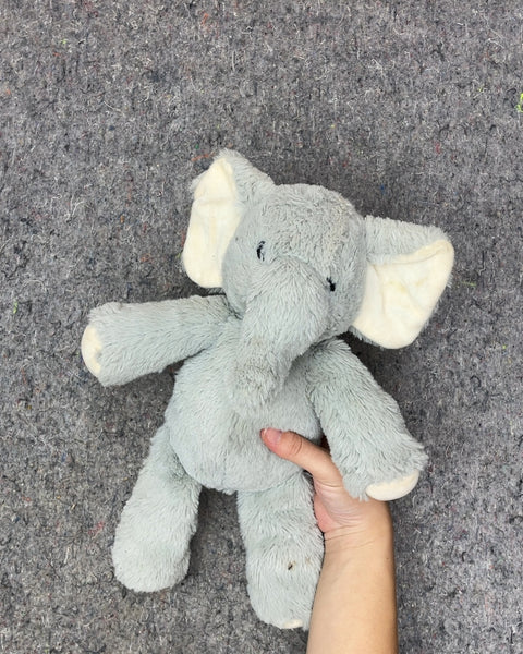 Gray Elephant Plush Toy