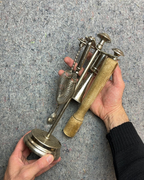 Vintage-y Cocktail Tool Set with Stand