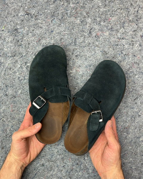White Mountain Suede Clogs, Size US 9M