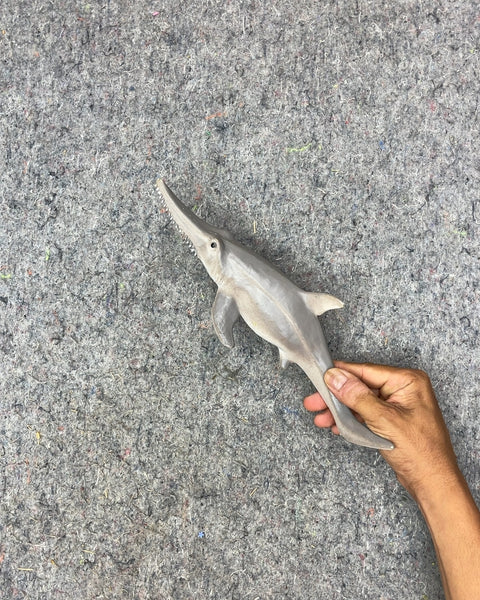 Gray Sawfish Toy Figure