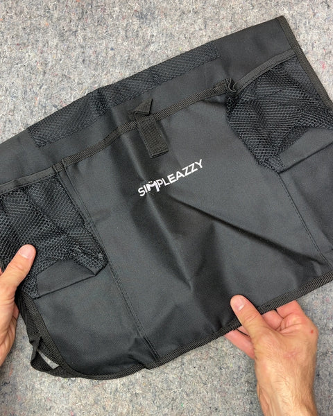 SIMPLEAZZY Black Car Seat Back Organizer