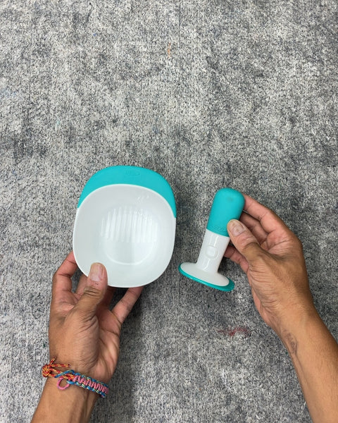 OXO Tot Baby Food Masher and Bowl Set