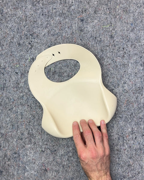 Mushie Cherry Print Silicone Baby Bib