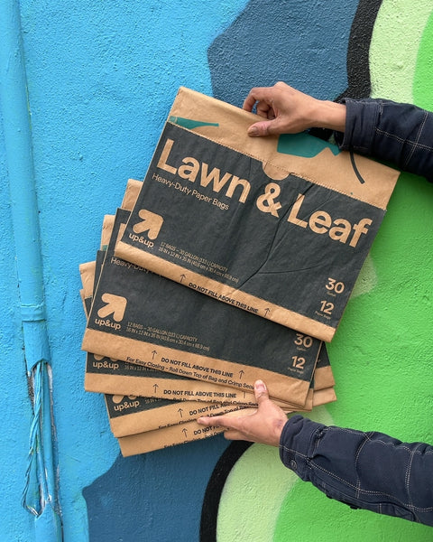 Coupla Up & Up Heavy-Duty Lawn & Leaf Paper Bags