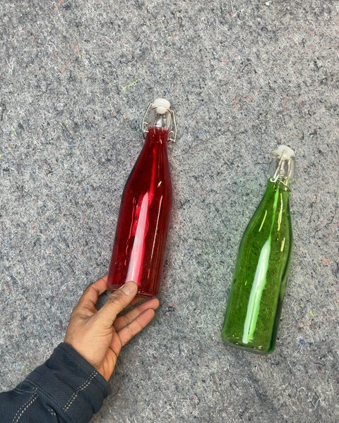 Glass Bottles with Swing Top