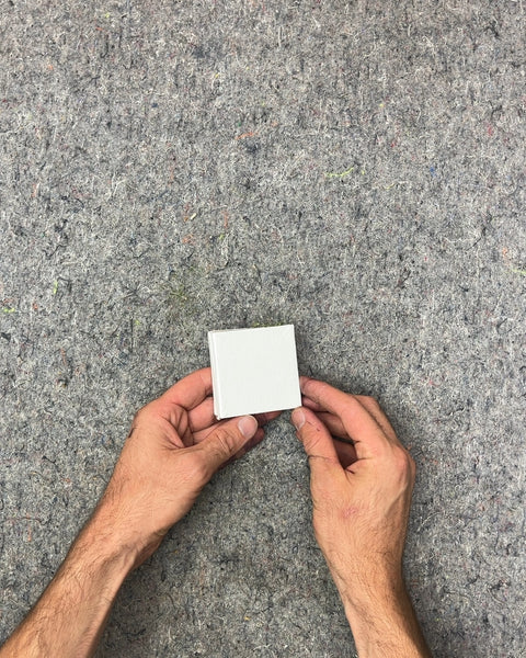 3 Lil' White Canvases, 3x3"