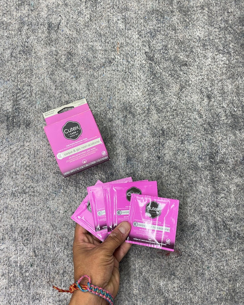 Cutex Swipe & Go Non-Acetone Nail Polish Remover Pads